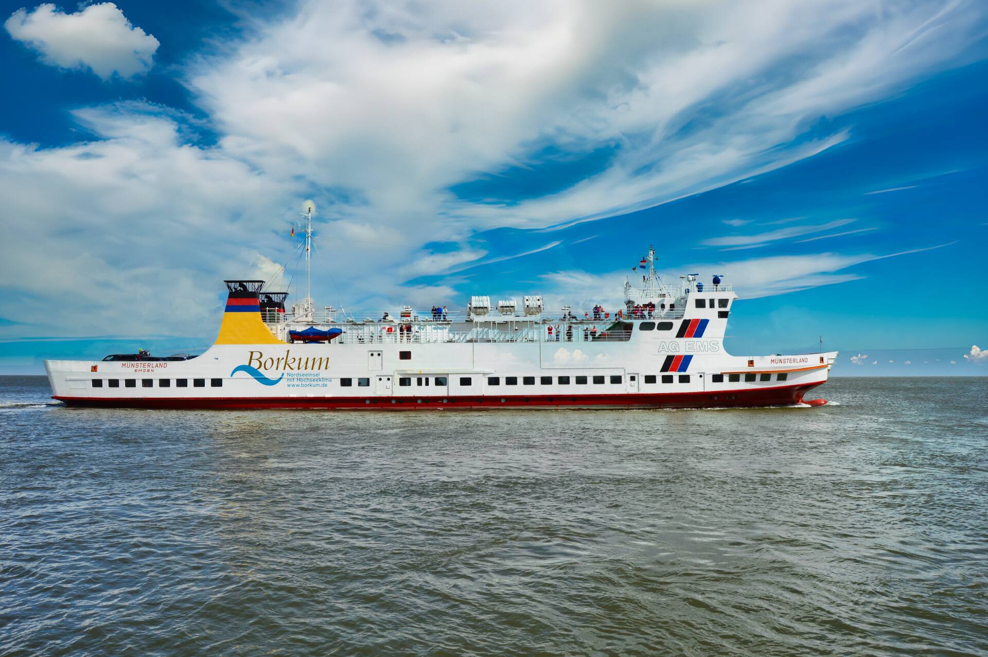 was kostet eine überfahrt nach borkum mit dem katamaran