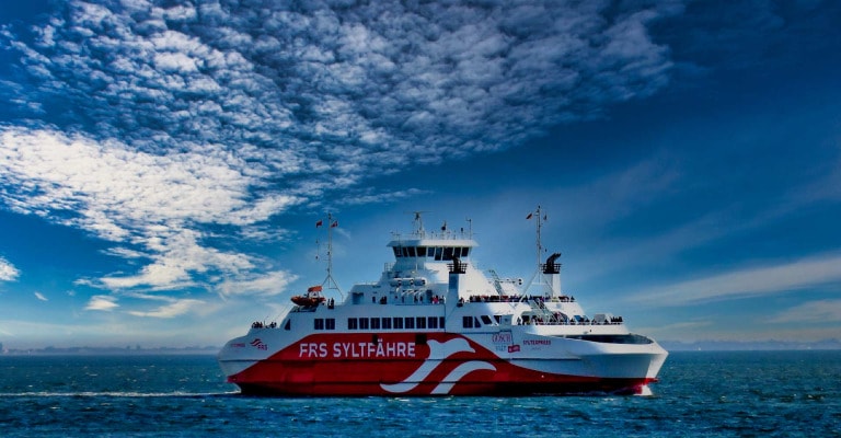 ¿Cuánto cuesta el ferry de Dinamarca a Sylt?