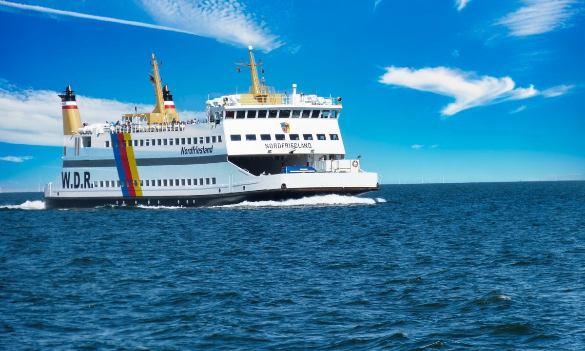 ¿Cuánto dura el ferry de Dagebüll a Amrum? 2 Ferry a Amrum