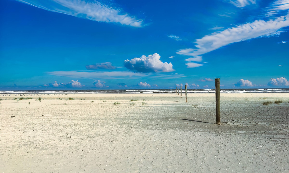 Ostfriesische Inseln 14 Nordseeinsel Juist Strand