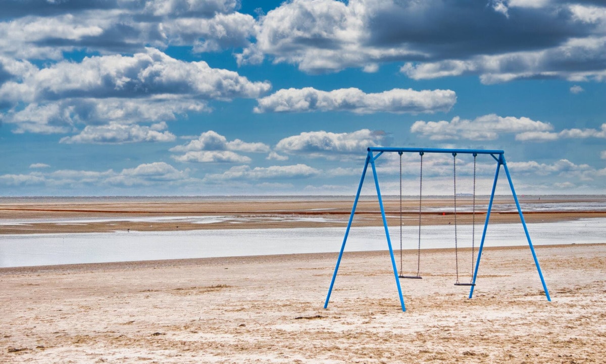 Ostfriesische Inseln 17 Schaukel auf Langeoog