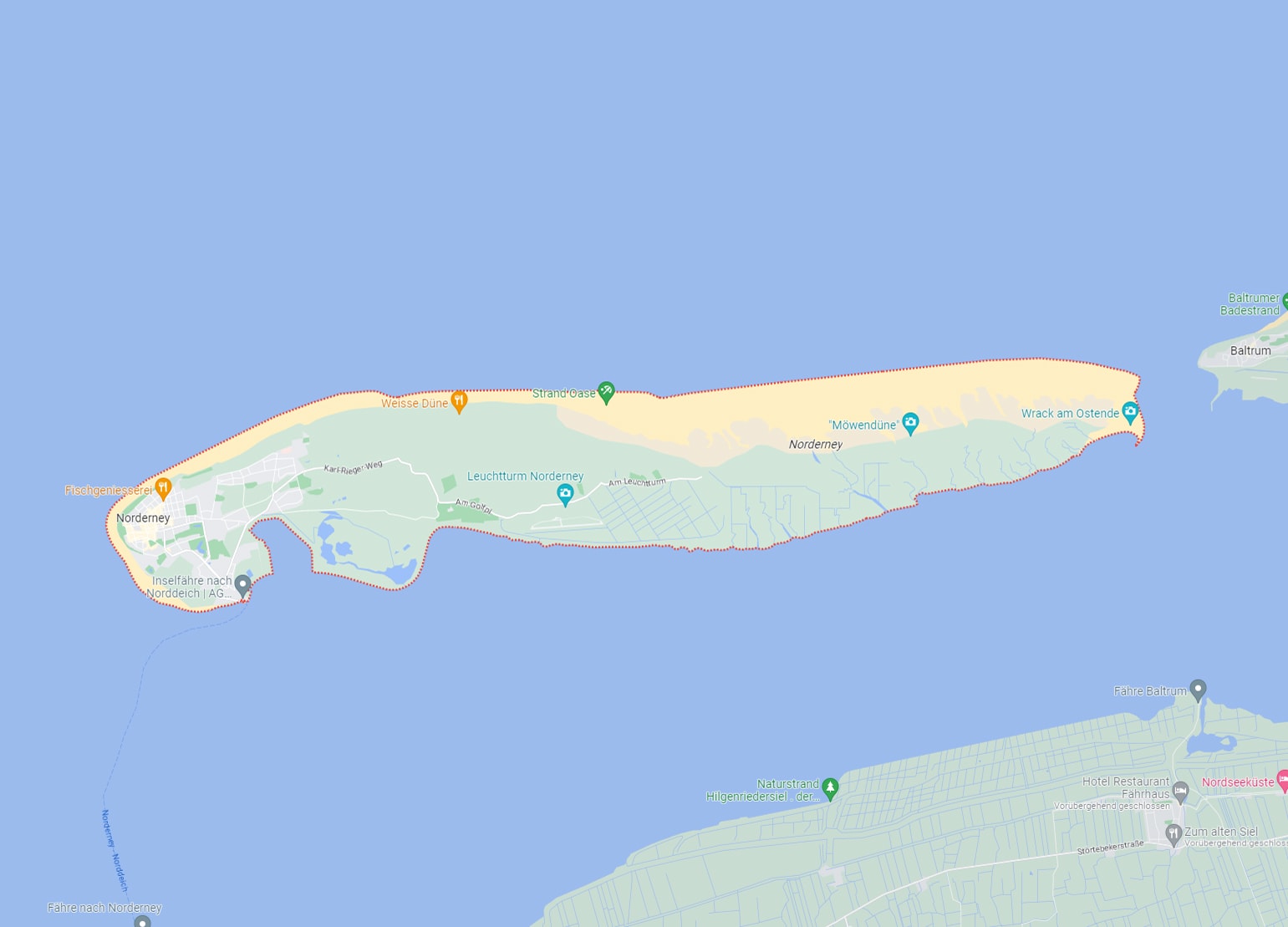 Fähre nach Norderney – Preise, Fahrplan, Parken & Infos - Nordseey.de