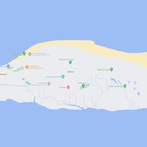 Mapa de Baltrum